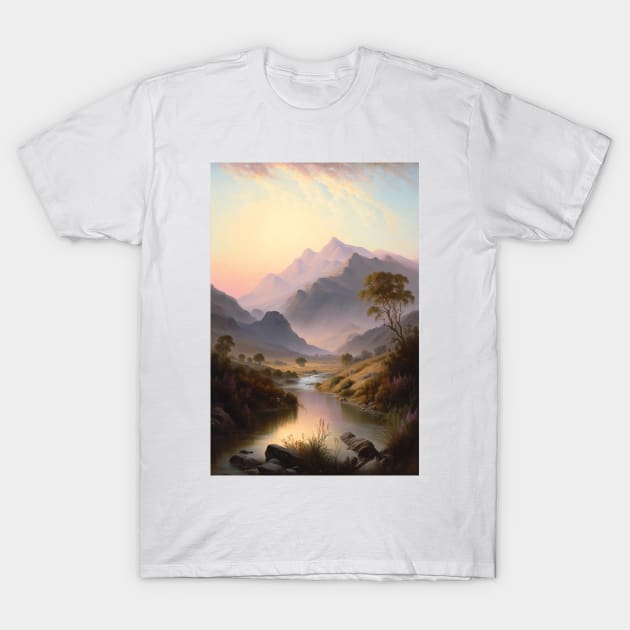 Forest lakes T-Shirt by Aligood